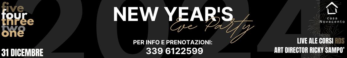 Capodanno 2024 Casa Novecento